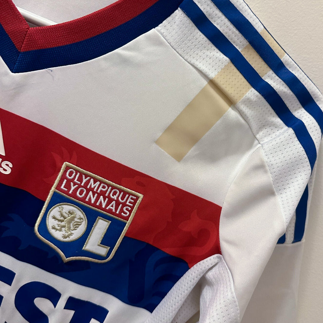 2011-2012 Olympique Lyonnais Lyon Adidas Player Spec Home Shirt - Marketplace