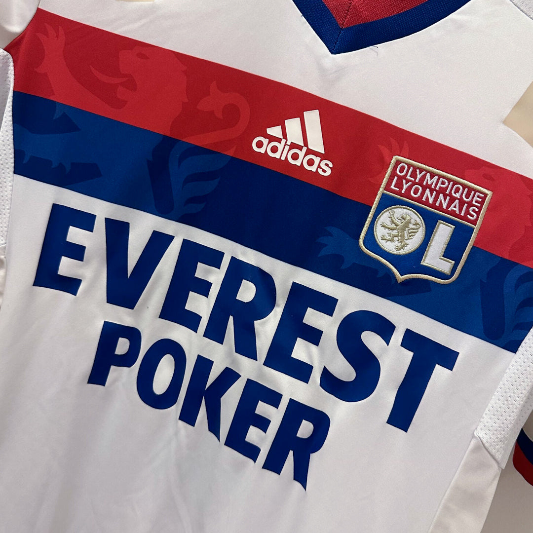 2011-2012 Olympique Lyonnais Lyon Adidas Player Spec Home Shirt - Marketplace