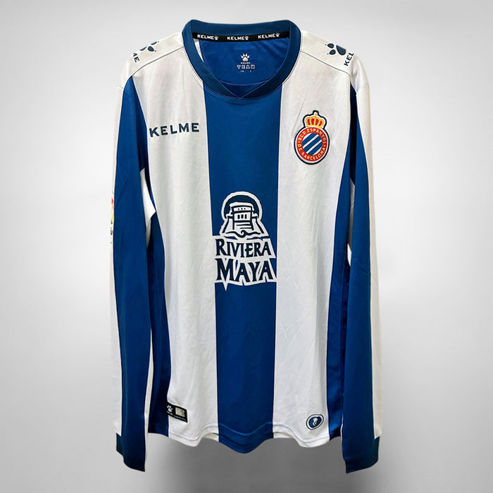 2018-2019 RCD Espanyol Kelme Player Spec Home Shirt - Marketplace