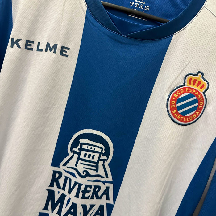 2018-2019 RCD Espanyol Kelme Player Spec Home Shirt - Marketplace