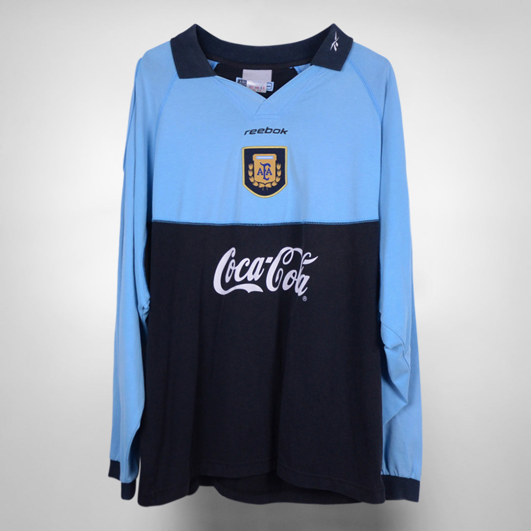 1999-2000 Argentina Reebok Player Spec Training Jumper - Marketplace