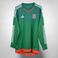 2015-2016 Wales Adidas Player Spec Goalkeeper Shirt - Marketplace
