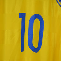 2016-2017 Sweden Adidas Home Shirt #10 Zlatan Ibrahimovic - Marketplace