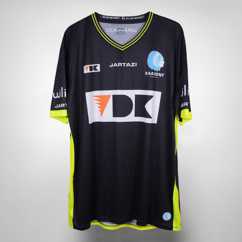 2016-2017 KAA Gent Jartazi Player Spec Goalkeeper Home Shirt - Marketplace