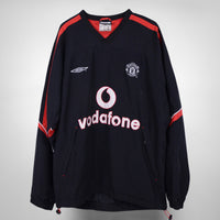 2000-2002 Manchester United Umbro Training Track Jumper - Marketplace