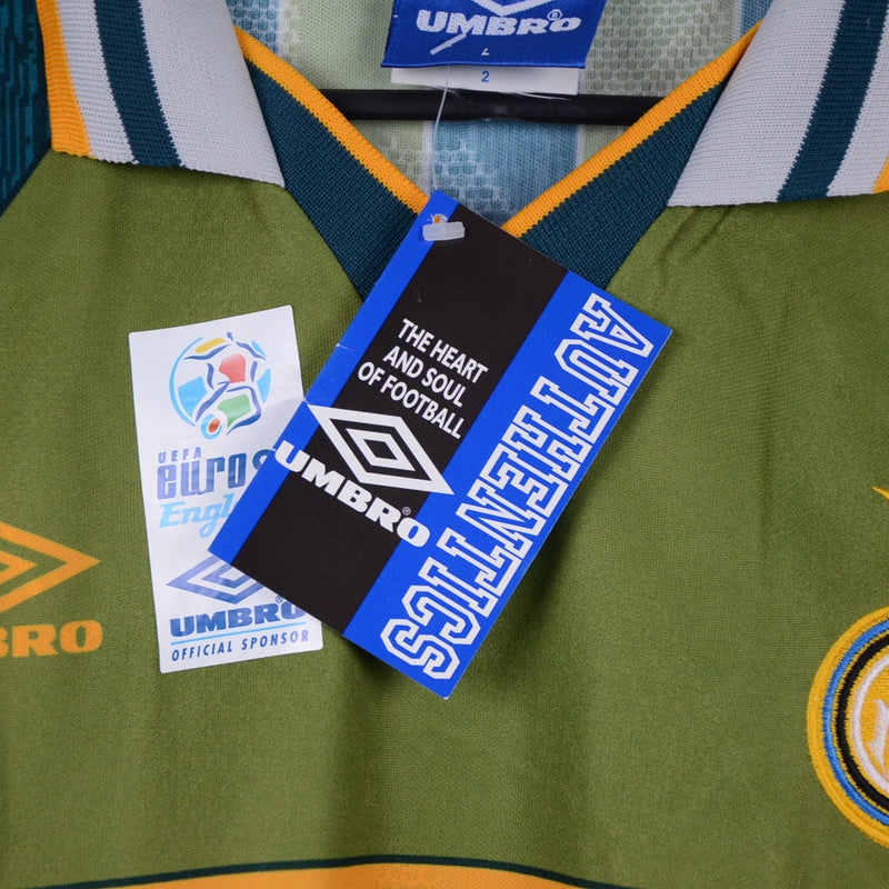 1995-1996 Inter Milan Umbro BNWT Third Shirt #17 Salvatore Fresi - Marketplace
