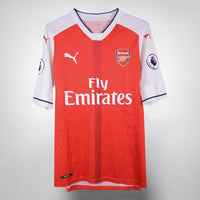 2016-2017 Arsenal Puma Match Issue Home Shirt #7 Alexis Sanchez - Marketplace