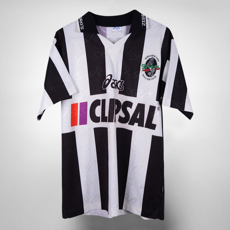 1998-1999 Adelaide City Zebras Asics Player Spec Home Shirt - Marketplace