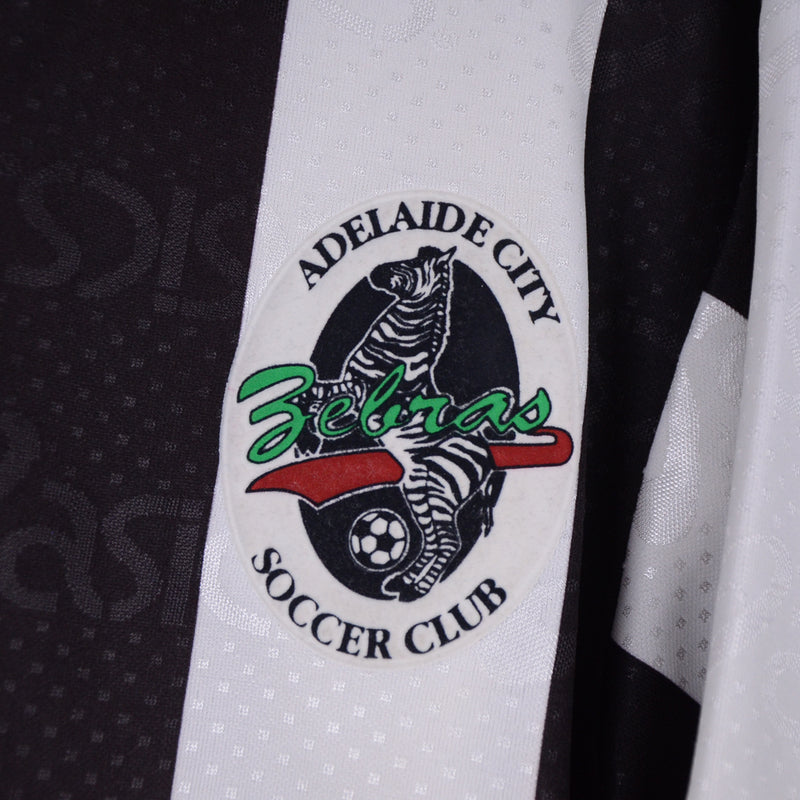 1998-1999 Adelaide City Zebras Asics Player Spec Home Shirt - Marketplace