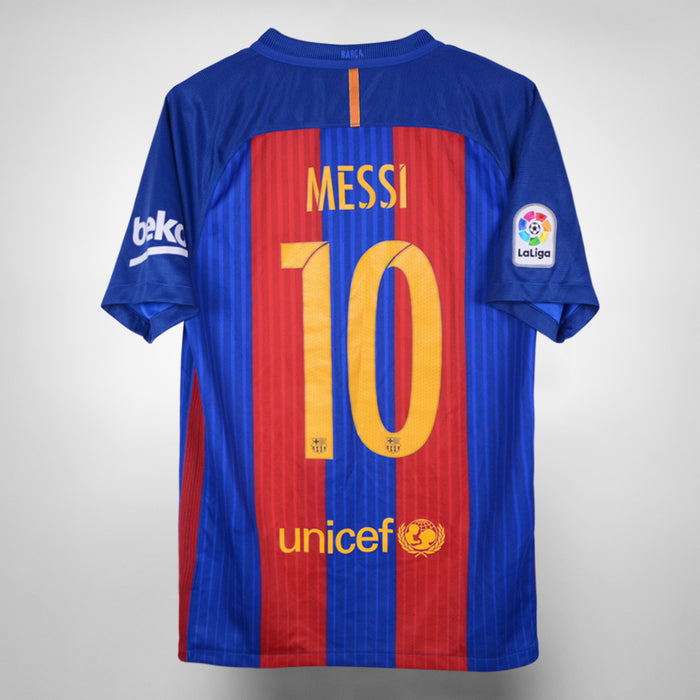 2016-2017 Barcelona Nike Home Shirt #10 Lionel Messi - Marketplace