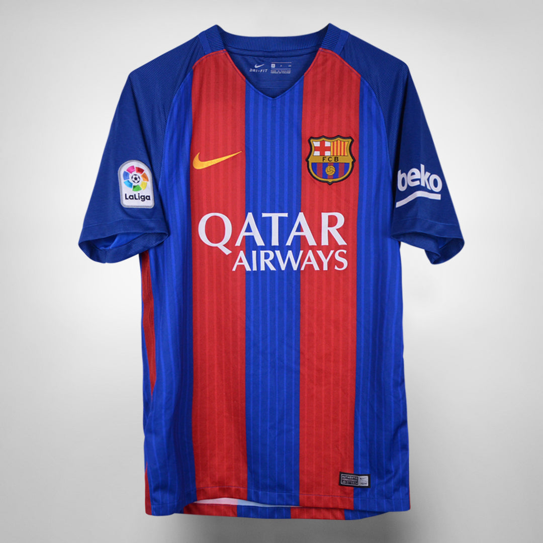 2016-2017 Barcelona Nike Home Shirt #10 Lionel Messi - Marketplace