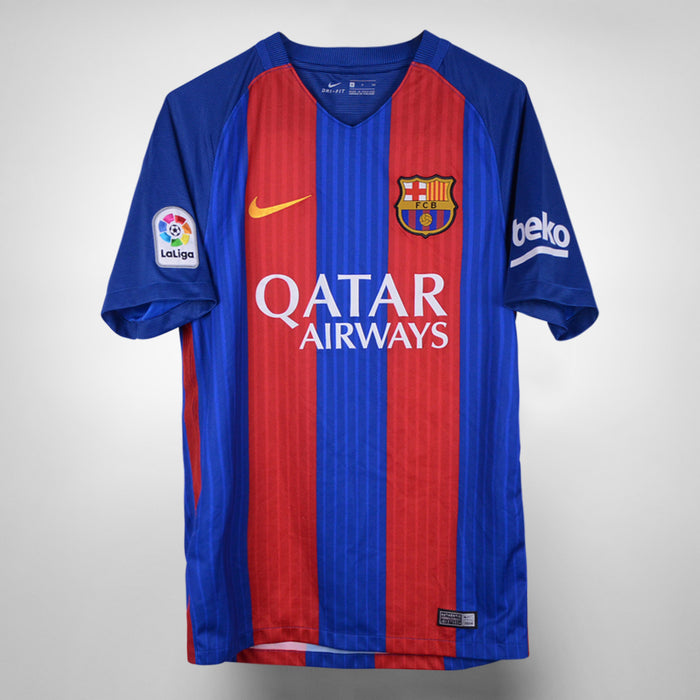 2016-2017 Barcelona Nike Home Shirt #10 Lionel Messi - Marketplace