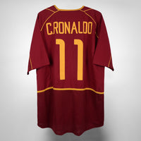 2002-2003 Portugal Nike Home Shirt #11 Cristiano Ronaldo - Marketplace