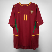 2002-2003 Portugal Nike Home Shirt #11 Cristiano Ronaldo - Marketplace