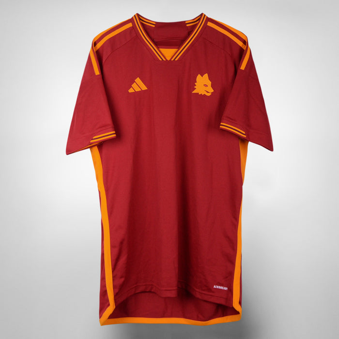 2023-2024 AS Roma Adidas Home Shirt - Marketplace