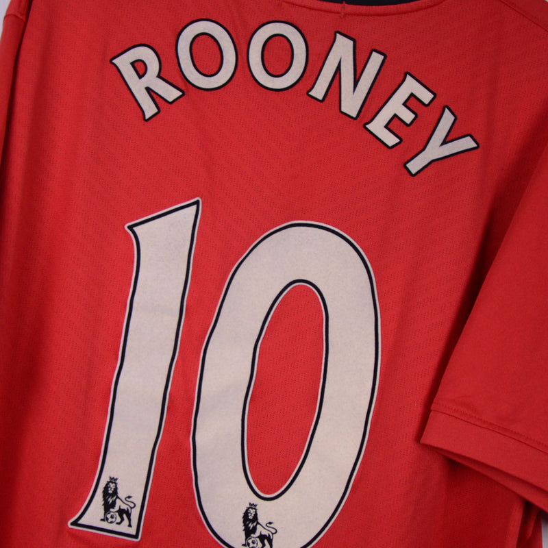 2009-2010 Manchester United Nike Home Shirt #10 Wayne Rooney - Marketplace