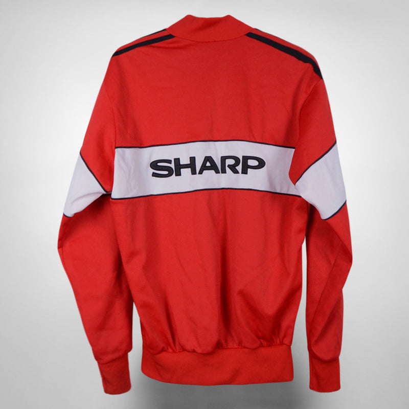 1984-1986 Manchester United Adidas Player Spec Zip Up Track Jacket - Marketplace