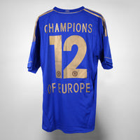 2012-2013 Chelsea Adidas Special Home Shirt BNWT #12 Champions of Europe - Marketplace