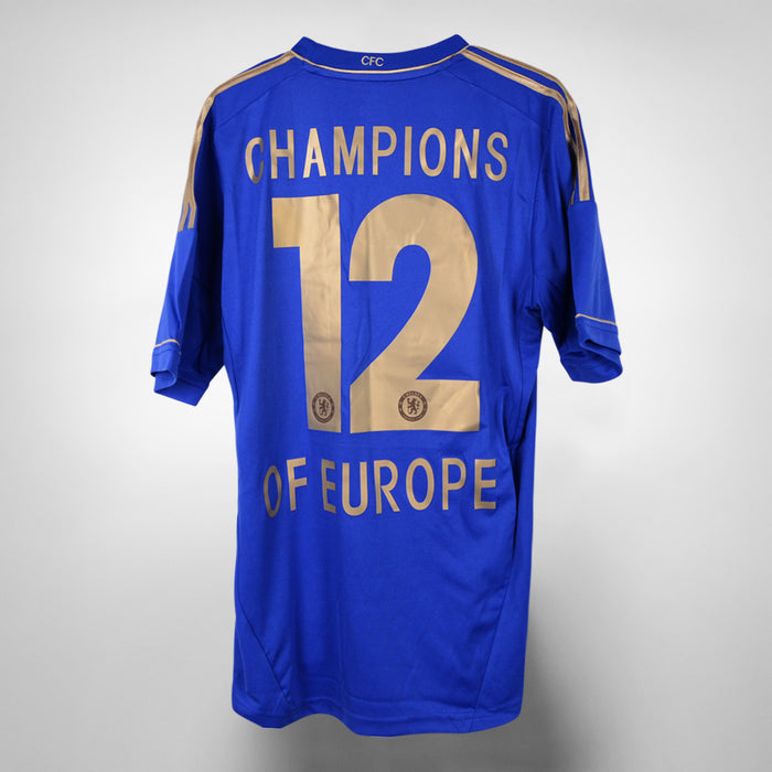 2012-2013 Chelsea Adidas Special Home Shirt BNWT #12 Champions of Europe - Marketplace