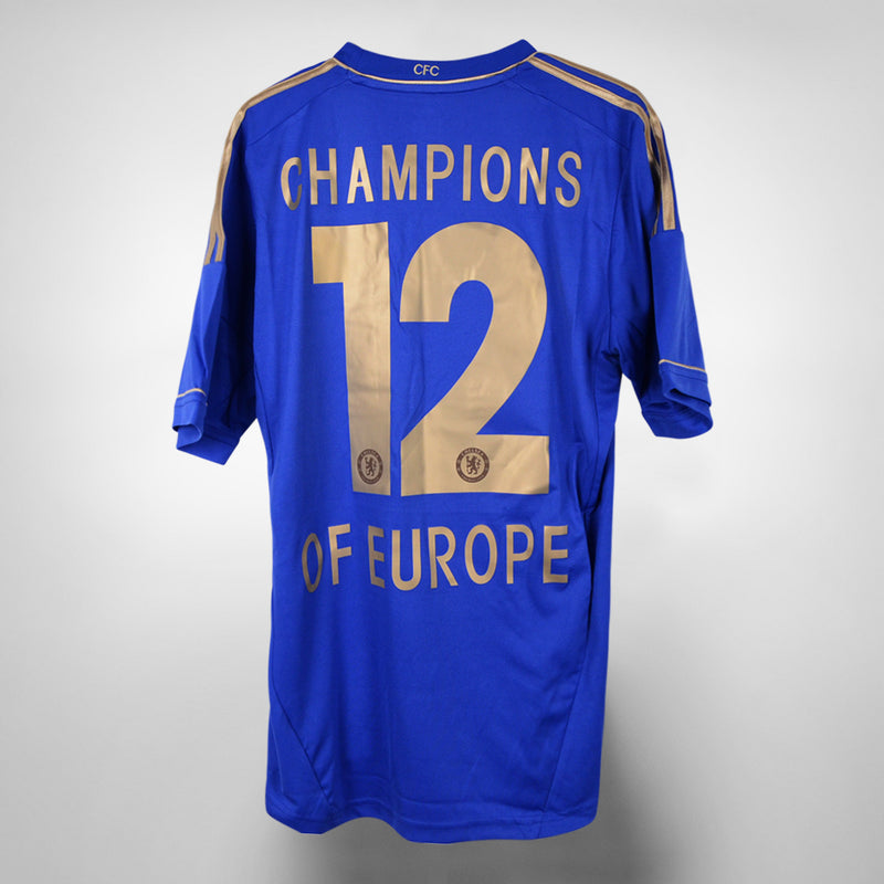 2012-2013 Chelsea Adidas Special Home Shirt BNWT #12 Champions of Europe - Marketplace
