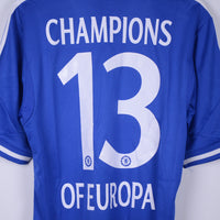 2013-2014 Chelsea Adidas Special Home Shirt BNWT #13 Champions of Europa - Marketplace