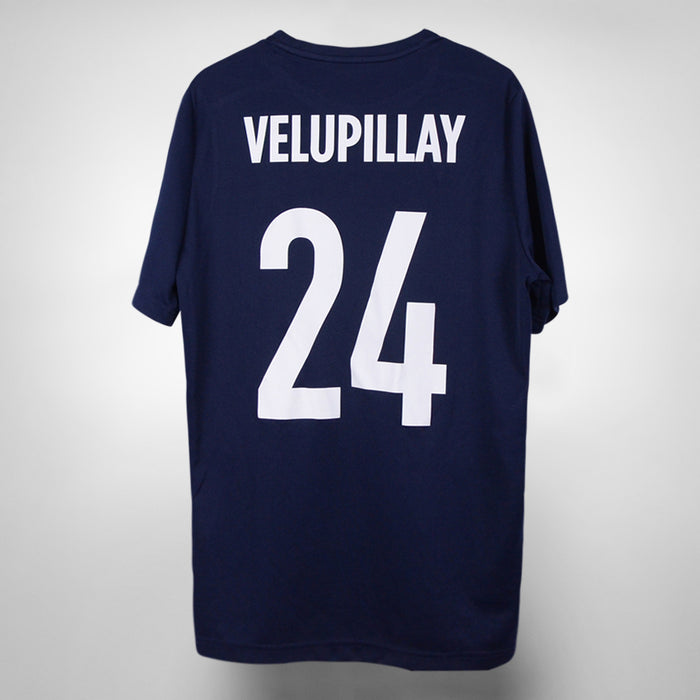 2021-2022 Melbourne Victory Player Issued Asian Champions League Shirt #24 Nishan Velupillay - Marketplace