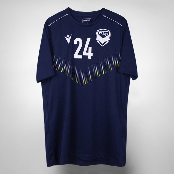 2021-2022 Melbourne Victory Player Issued Asian Champions League Shirt #24 Nishan Velupillay - Marketplace