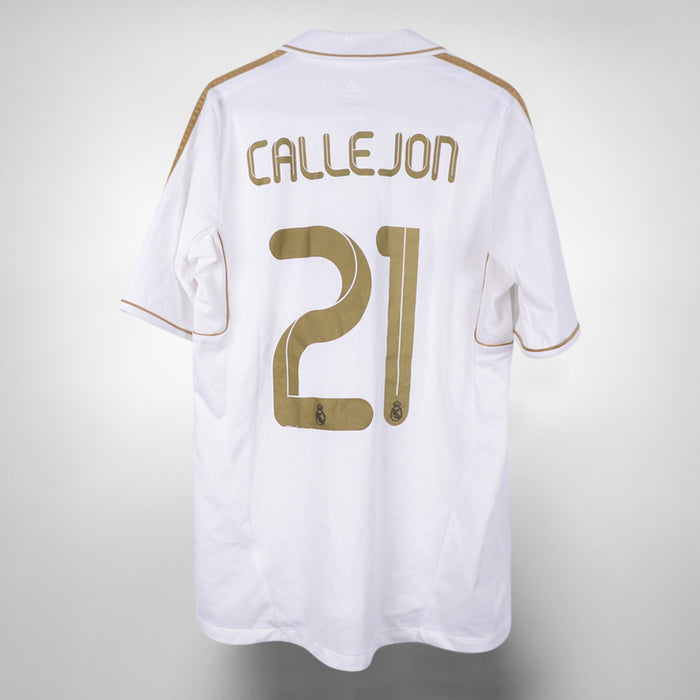 2011-2012 Real Madrid Adidas Home Shirt #21 Jose Callejon - Marketplace