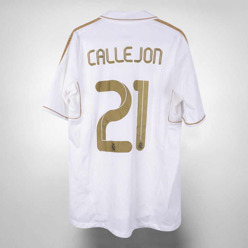 2011-2012 Real Madrid Adidas Home Shirt #21 Jose Callejon - Marketplace