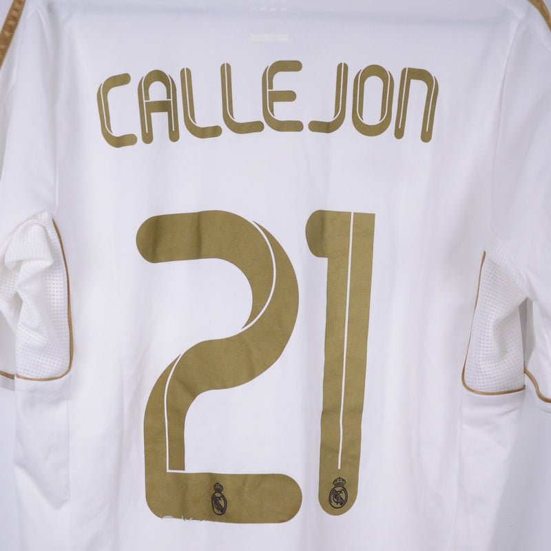2011-2012 Real Madrid Adidas Home Shirt #21 Jose Callejon - Marketplace