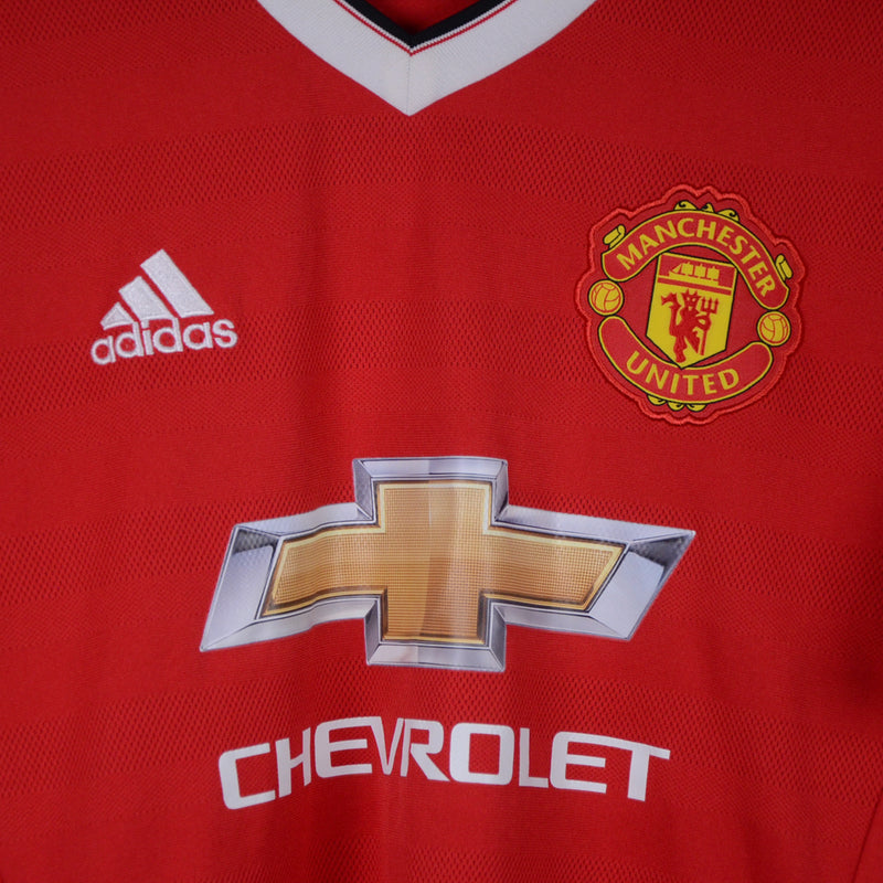 2015-2016 Manchester United Adidas Home Shirt - Marketplace
