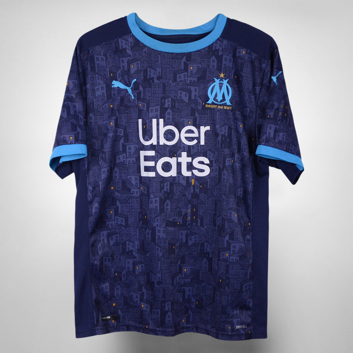 2020-2021 Olympique Marseille Puma Away Shirt #9 Dario Benedetto - Marketplace