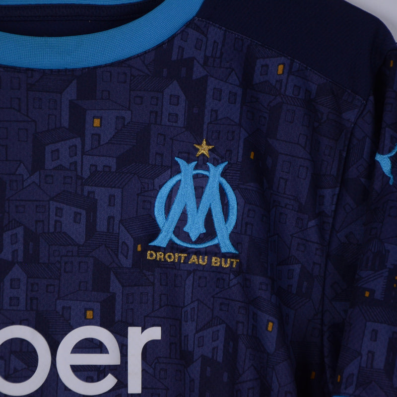 2020-2021 Olympique Marseille Puma Away Shirt #9 Dario Benedetto - Marketplace