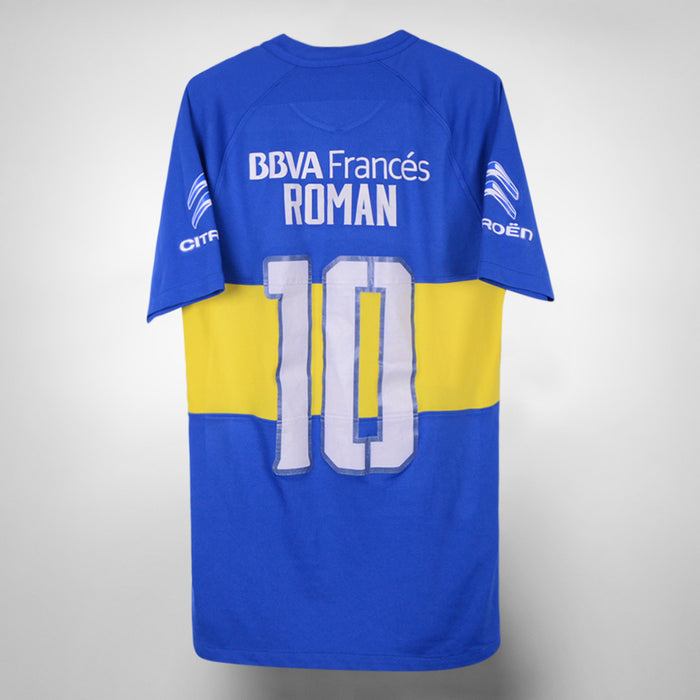 2015-2016 Boca Juniors Nike Home Shirt #10 Juan Roman Riquelme - Marketplace