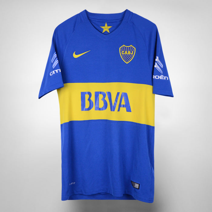 2015-2016 Boca Juniors Nike Home Shirt #10 Juan Roman Riquelme - Marketplace