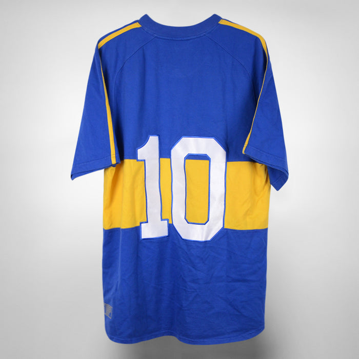 2005-2006 Boca Juniors Nike Special Centenary Home Shirt #10 Diego Maradona - Marketplace