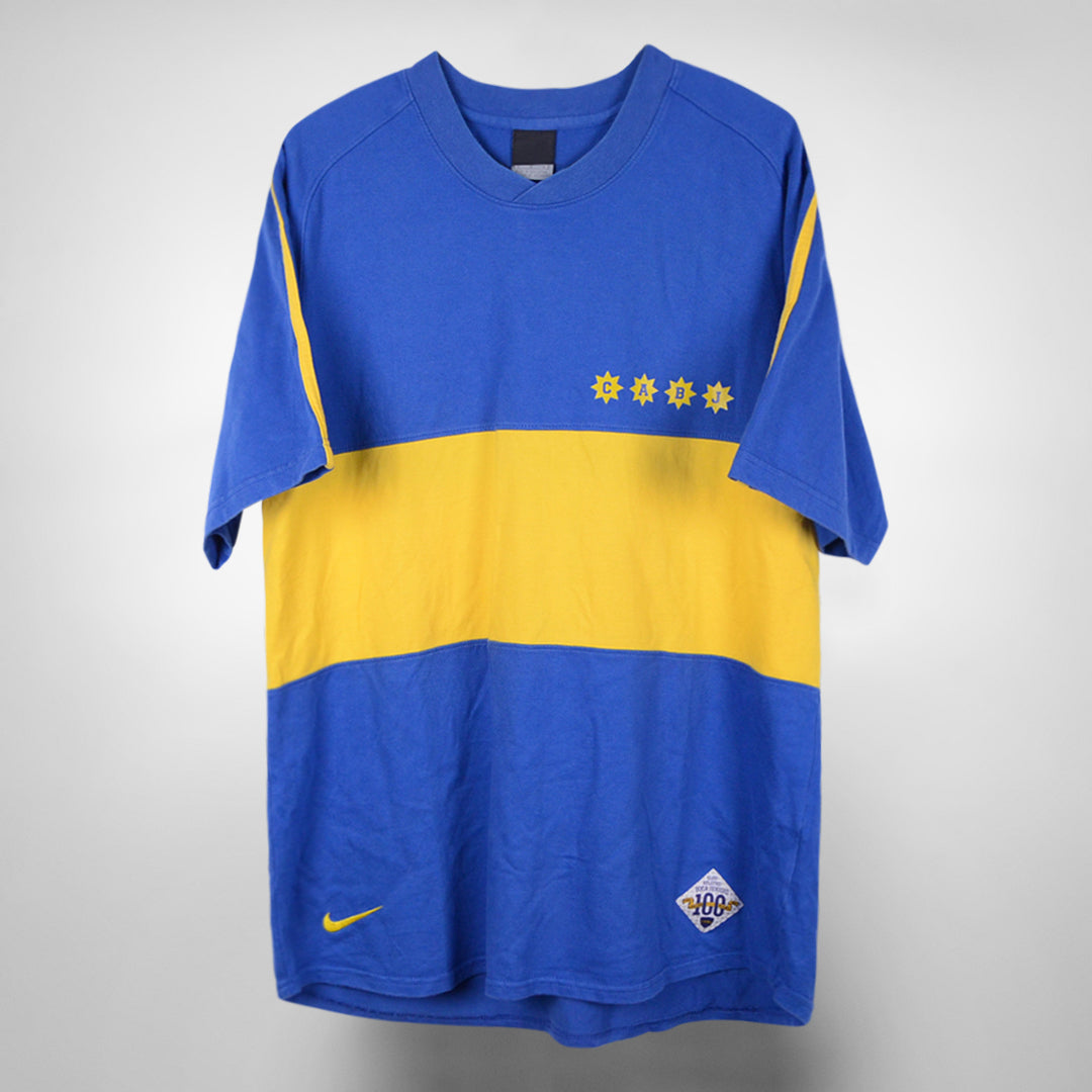 2005-2006 Boca Juniors Nike Special Centenary Home Shirt #10 Diego Maradona - Marketplace