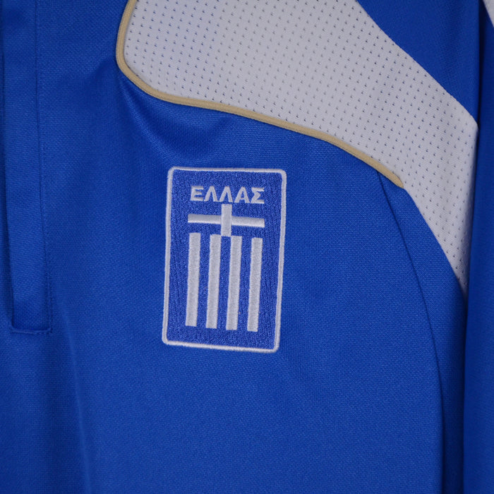 2008-2009 Greece Adidas Player Issue Quarter Zip Training Jumper - Marketplace