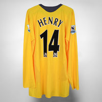 2006-2007 Arsenal Nike Player Spec Long Sleeve Third Shirt #14 Thierry Henry - Marketplace