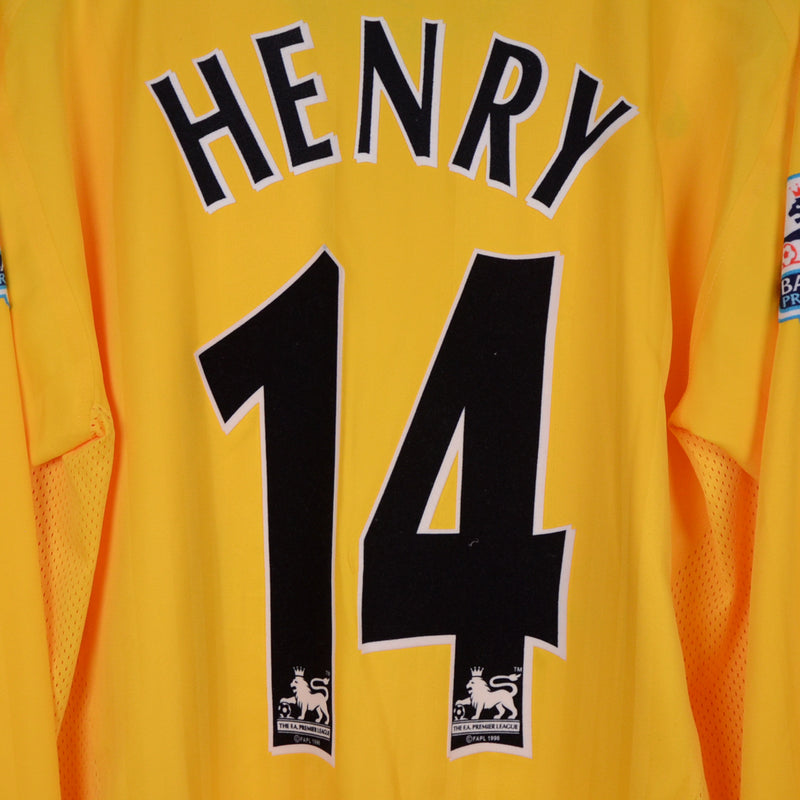 2006-2007 Arsenal Nike Player Spec Long Sleeve Third Shirt #14 Thierry Henry - Marketplace