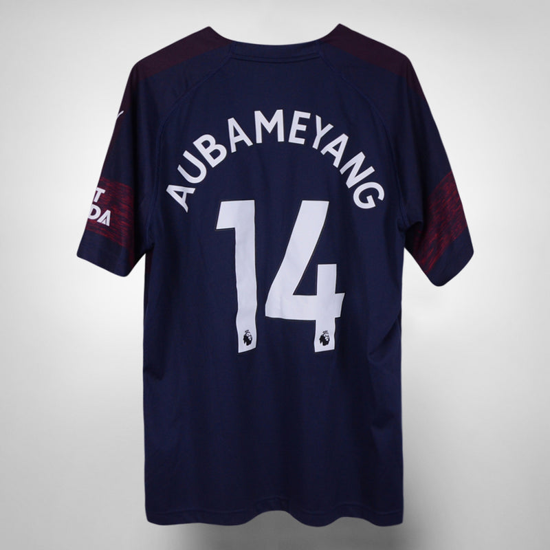2018-2019 Arsenal Puma Away Shirt #14 Pierre Emerick Aubameyang - Marketplace