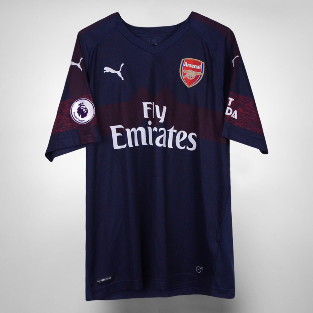 2018-2019 Arsenal Puma Away Shirt #14 Pierre Emerick Aubameyang - Marketplace