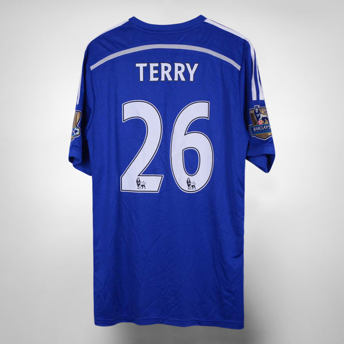 2014-2015 Chelsea Adidas Home Shirt #26 John Terry - Marketplace