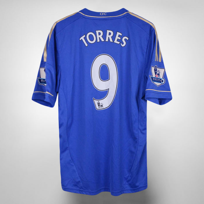 2012-2013 Chelsea Adidas Home Shirt #9 Fernando Torres - Marketplace