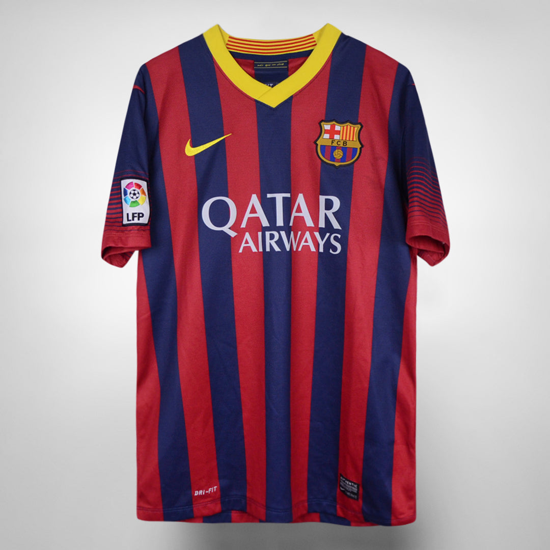 2013-2014 Barcelona Nike Home Shirt #10 Lionel Messi - Marketplace