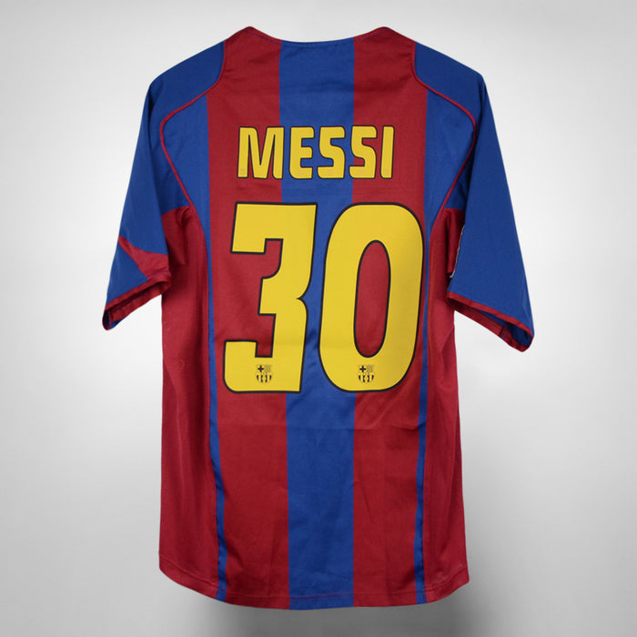 2005-2006 Barcelona Nike Home Shirt #30 Lionel Messi - Marketplace