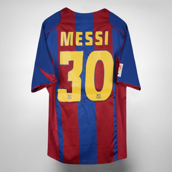 2005-2006 Barcelona Nike Home Shirt #30 Lionel Messi - Marketplace