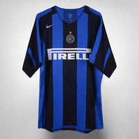 2004-2005 Inter Milan Nike Home Shirt #10 Adriano - Marketplace