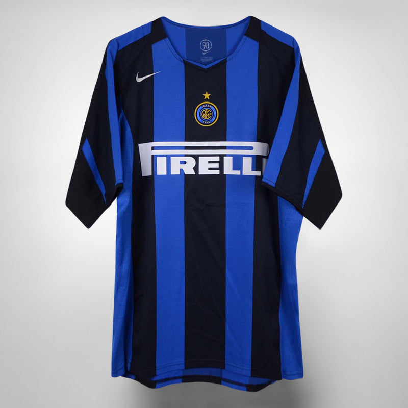 2004-2005 Inter Milan Nike Home Shirt #10 Adriano - Marketplace