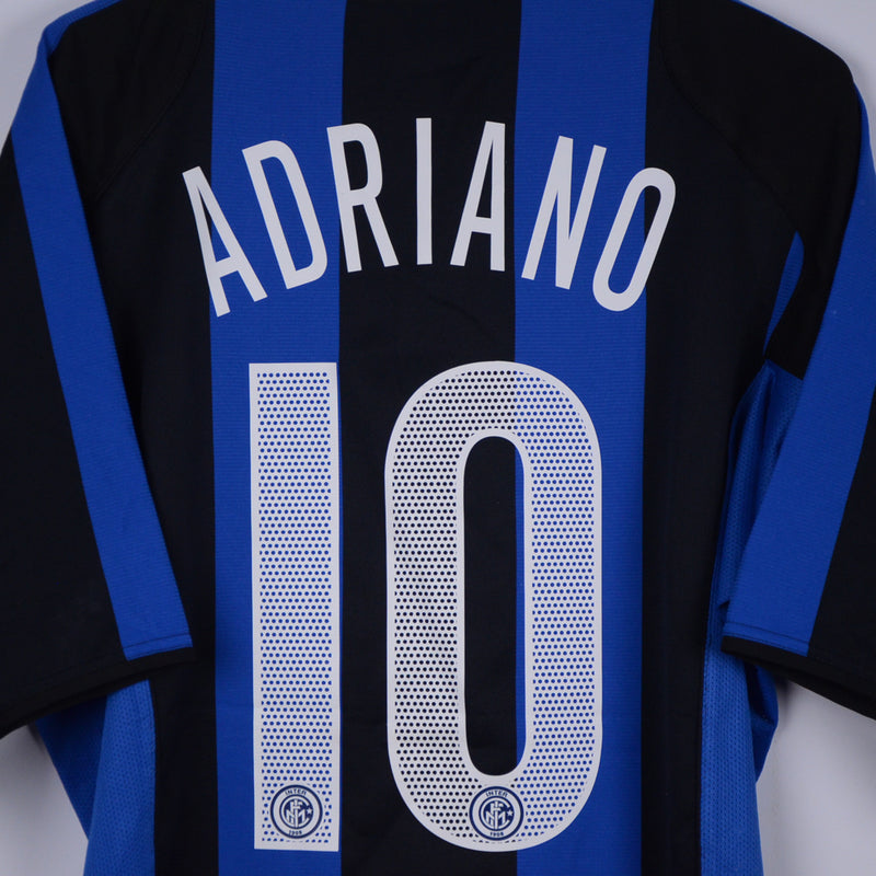 2004-2005 Inter Milan Nike Home Shirt #10 Adriano - Marketplace
